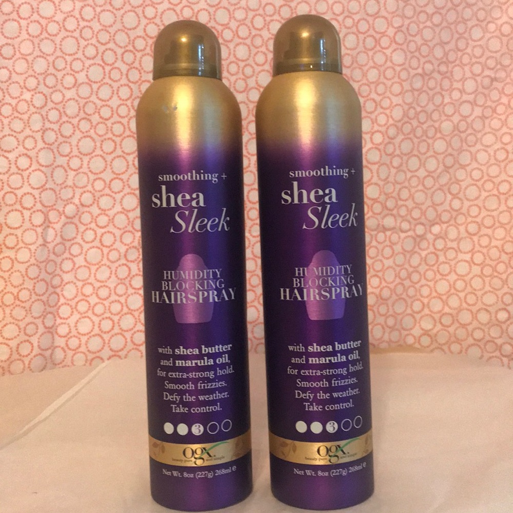 Humidity blocking hairspray